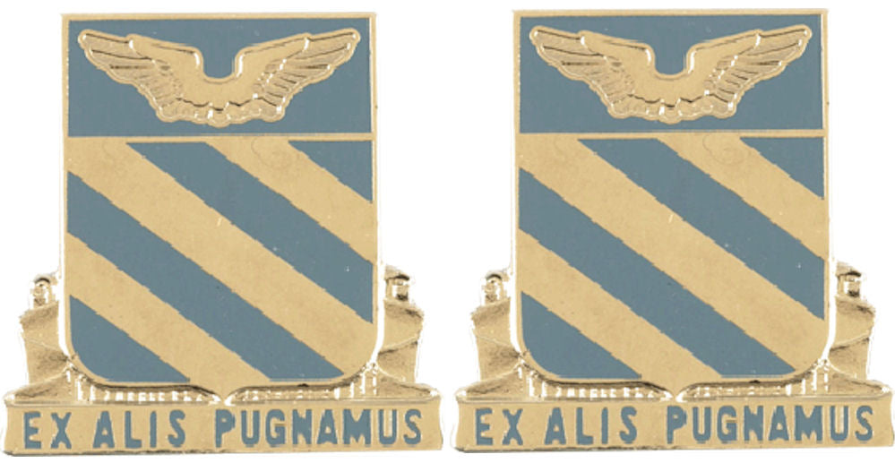 3rd Aviation Distinctive Unit Insignia - Pair - Ex Alis Pugnamus