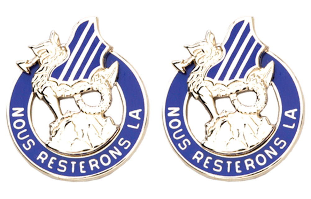 3rd Infantry Division Distinctive Unit Insignia - Pair - Nous Resterons La
