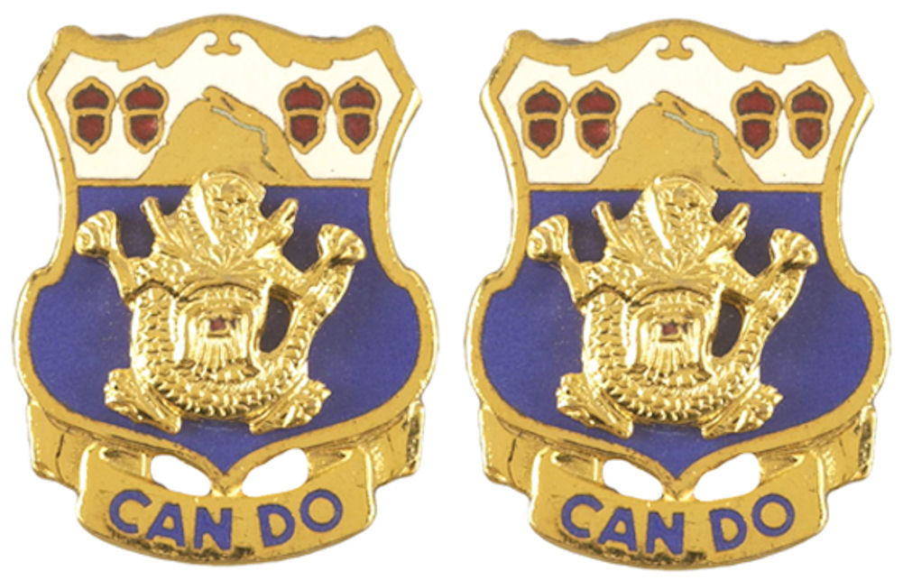 15th Infantry Distinctive Unit Insignia - Pair - Can Do