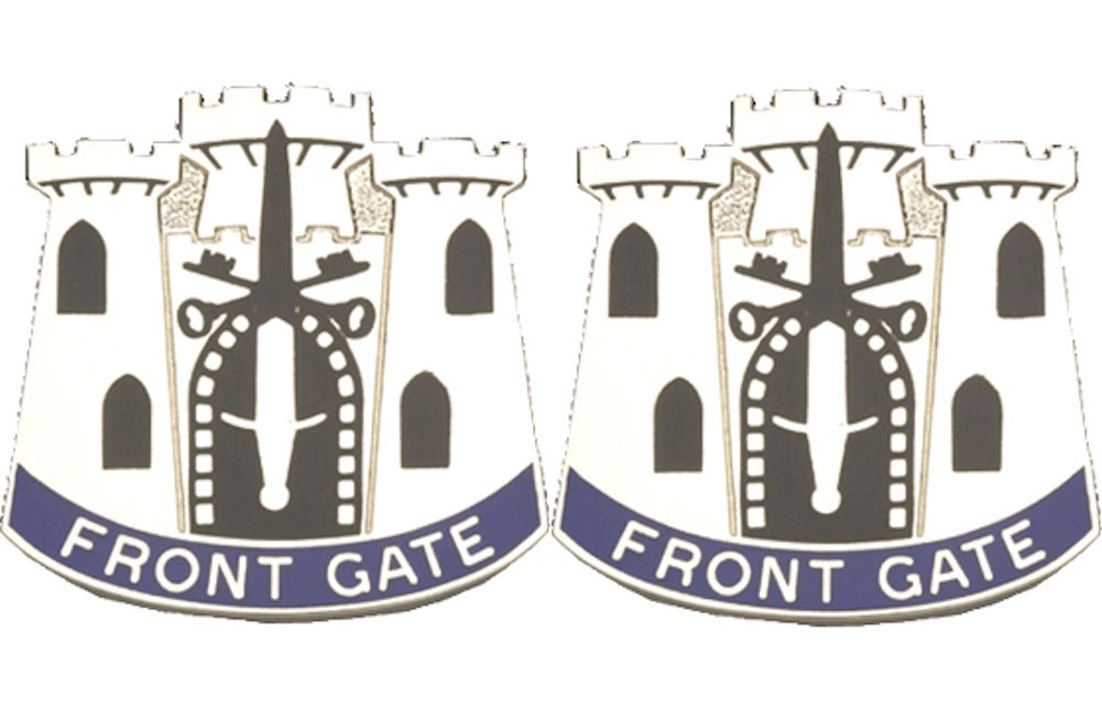 19th Support Center Corps Distinctive Unit Insignia - Pair - Front Gate