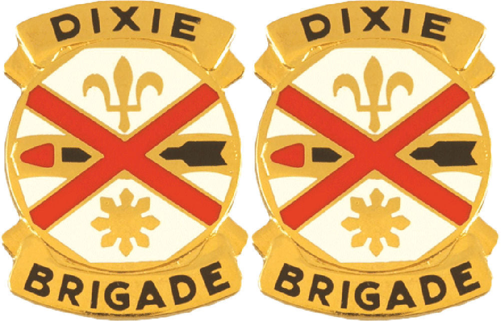31st Armor Brigade Distinctive Unit Insignia - Pair - Dixie Brigade
