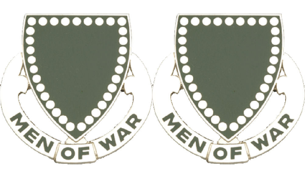 33rd Armor Distinctive Unit Insignia - Pair - Men Of War