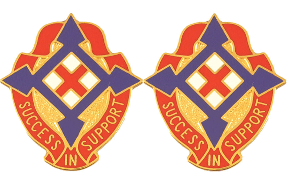 50th Support Group Distinctive Unit Insignia - Pair - Success In Support