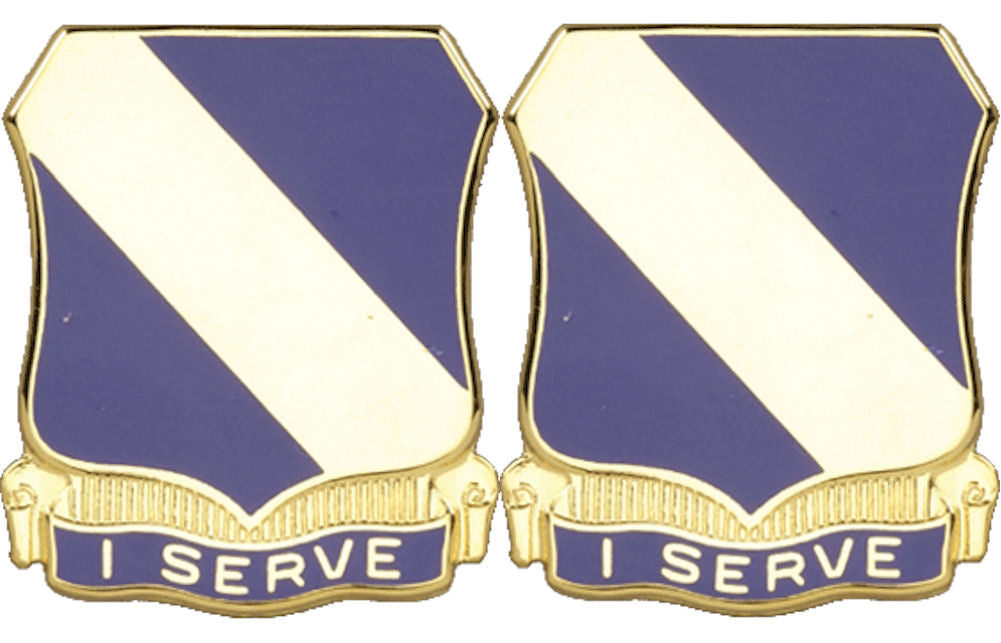 51st Infantry Distinctive Unit Insignia - Pair - I Serve