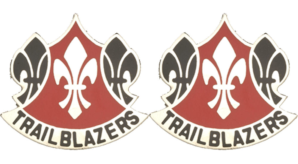 70th Division Training Distinctive Unit Insignia - Pair - Trailblazers