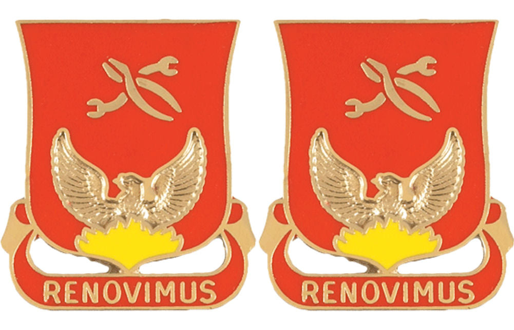 80th Ordnance Battalion Distinctive Unit Insignia - Pair - Renovimus