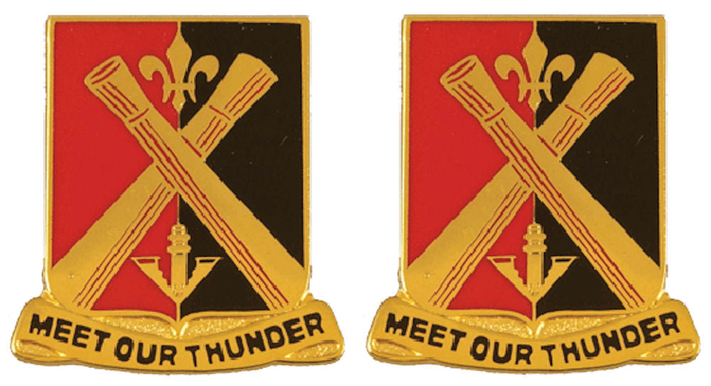 235th REGIMENT Distinctive Unit Insignia - Pair