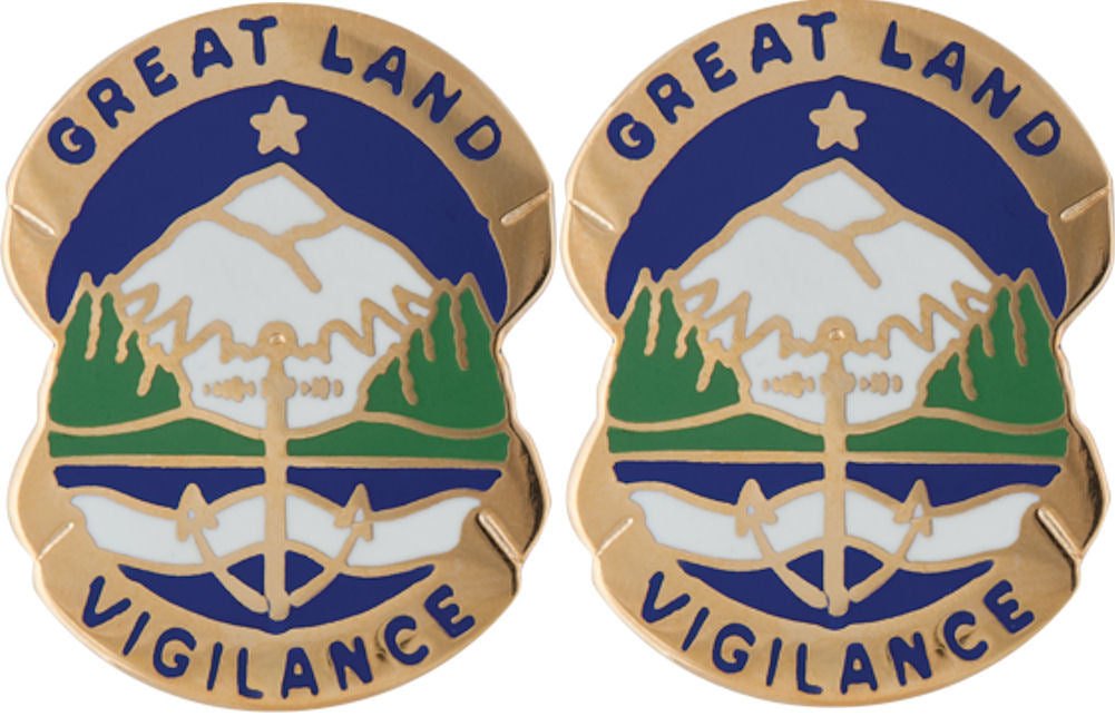ALASKA STARC Distinctive Unit Insignia - Pair