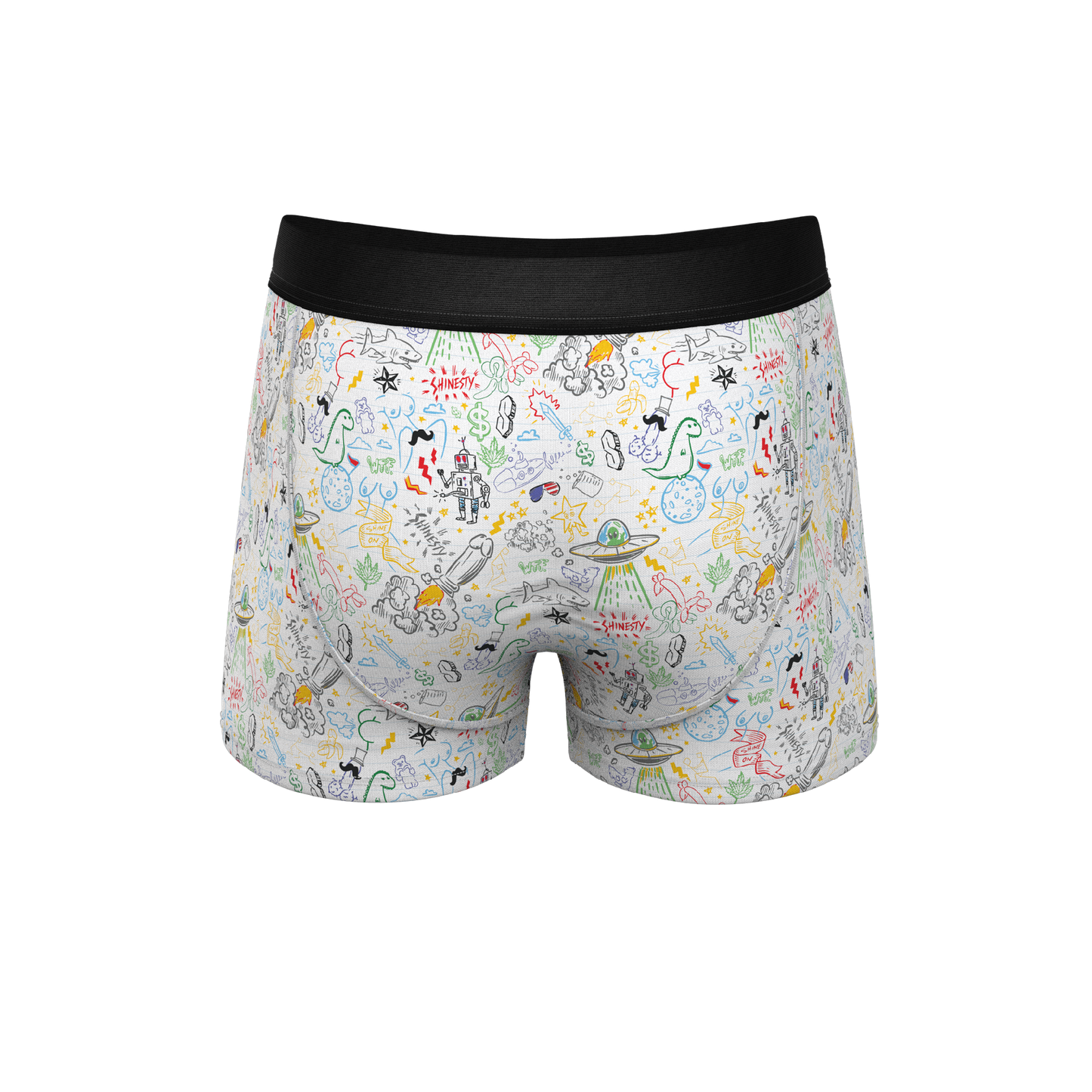 The Daily Detention | Doodle Ball Hammock® Pouch Trunk Underwear