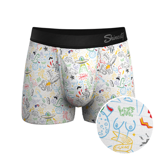 The Daily Detention | Doodle Ball Hammock® Pouch Trunk Underwear
