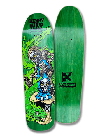 H-Street Danny Way Serpent & Rabbit 9" Skateboard Deck