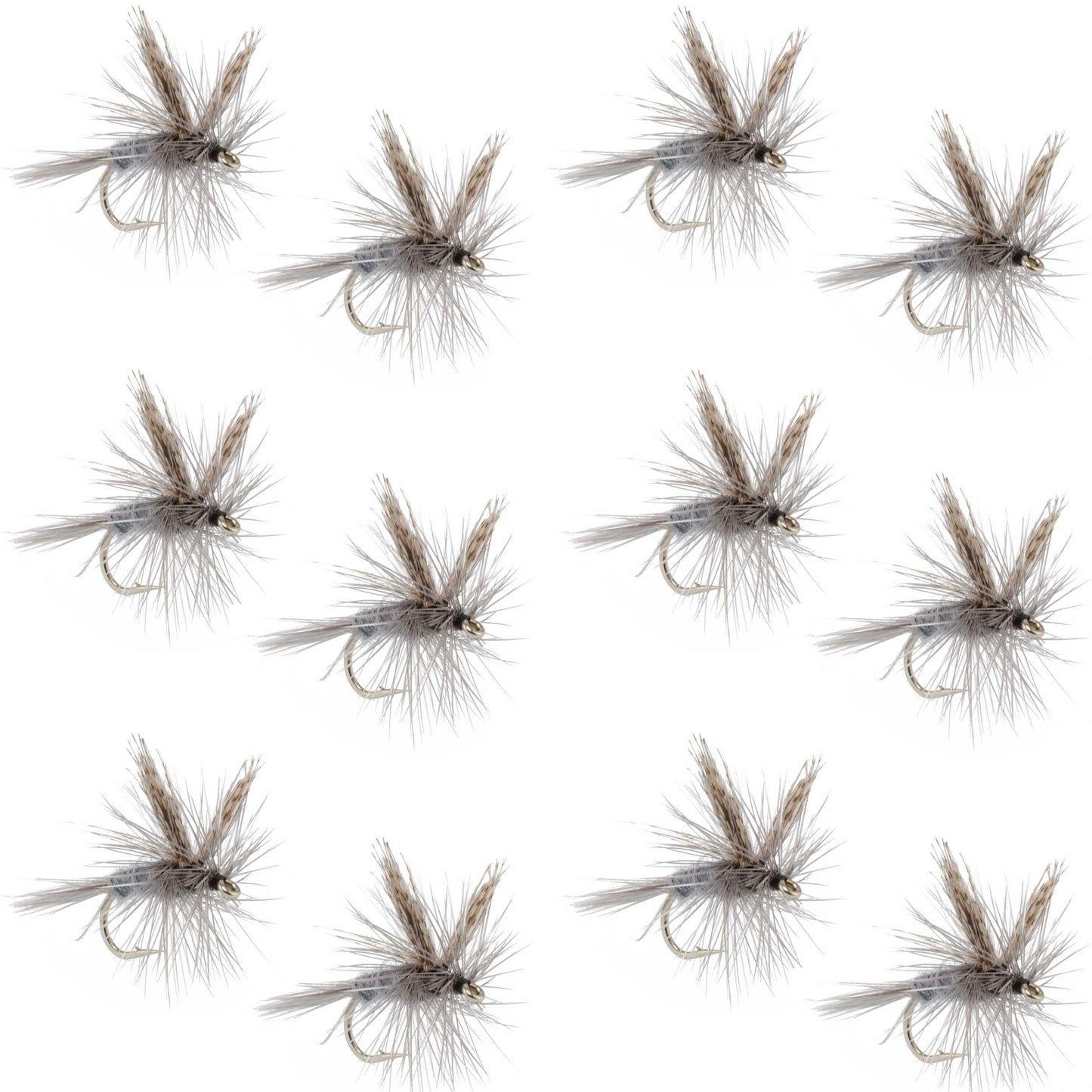 Dark Hendrickson Classic Dry Fly - 12 Flies Size 18