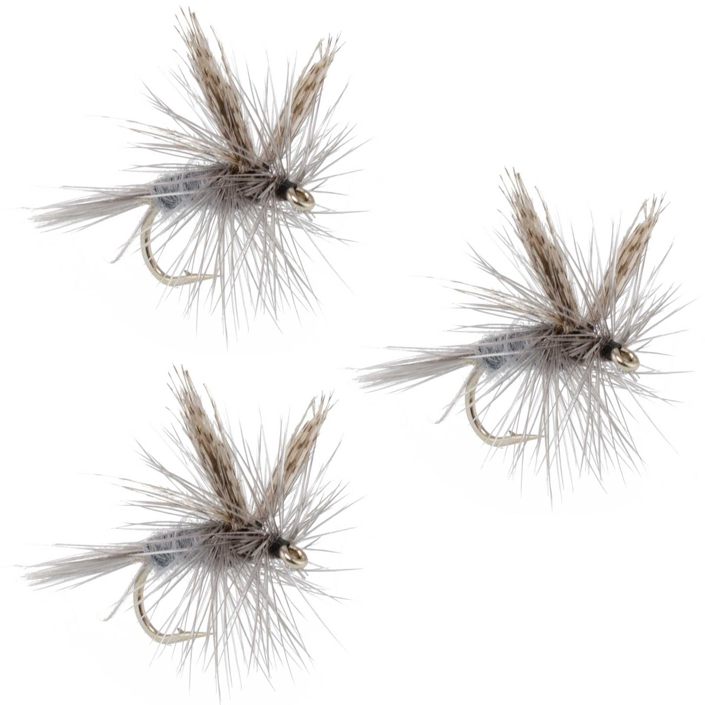 3 Pack Dark Hendrickson Classic Dry Fly - Size 18
