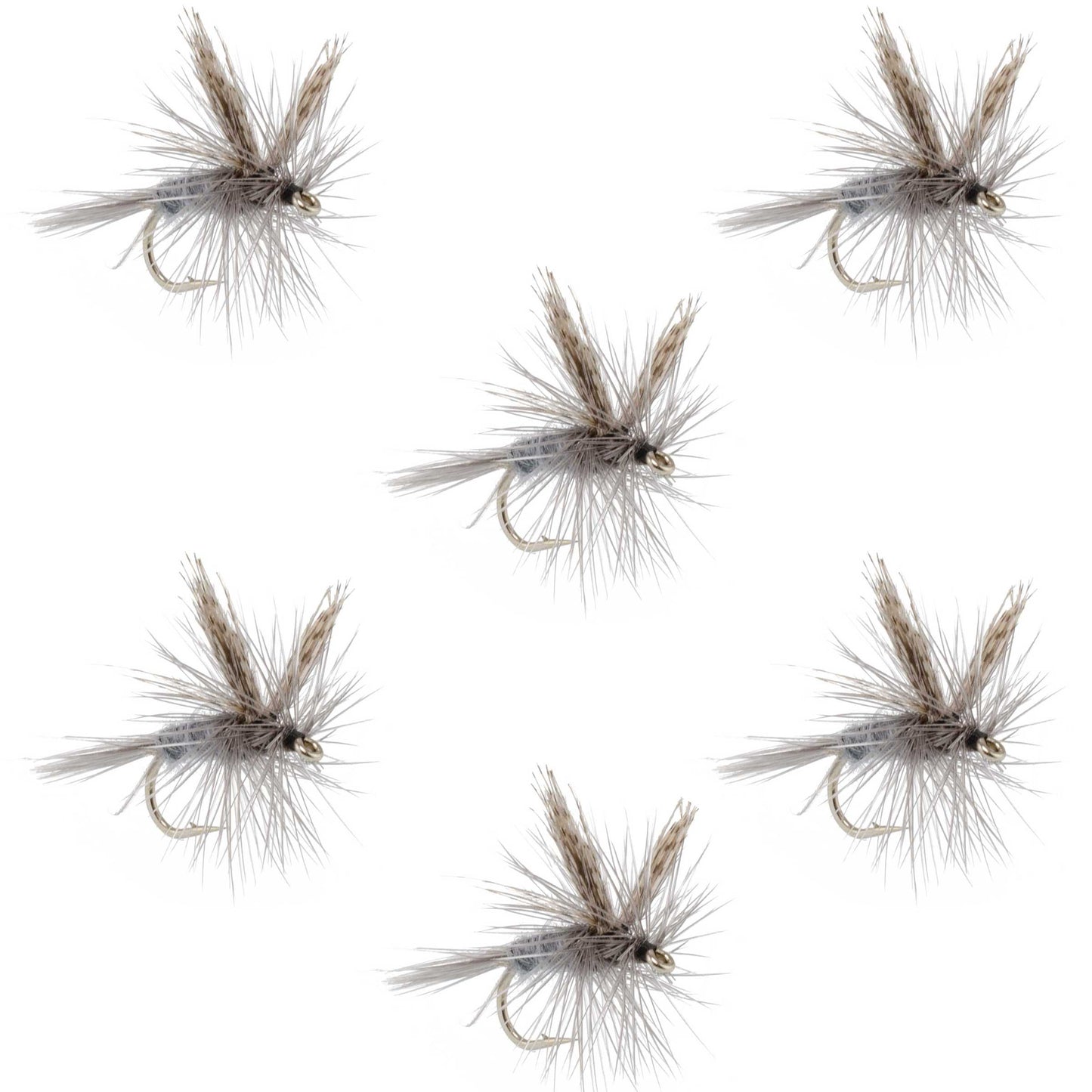 Dark Hendrickson Classic Dry Fly - 6 Flies Size 18