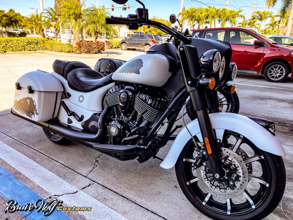 Dark Horse - Saddlebag - V1 - Rounded & Square Bags