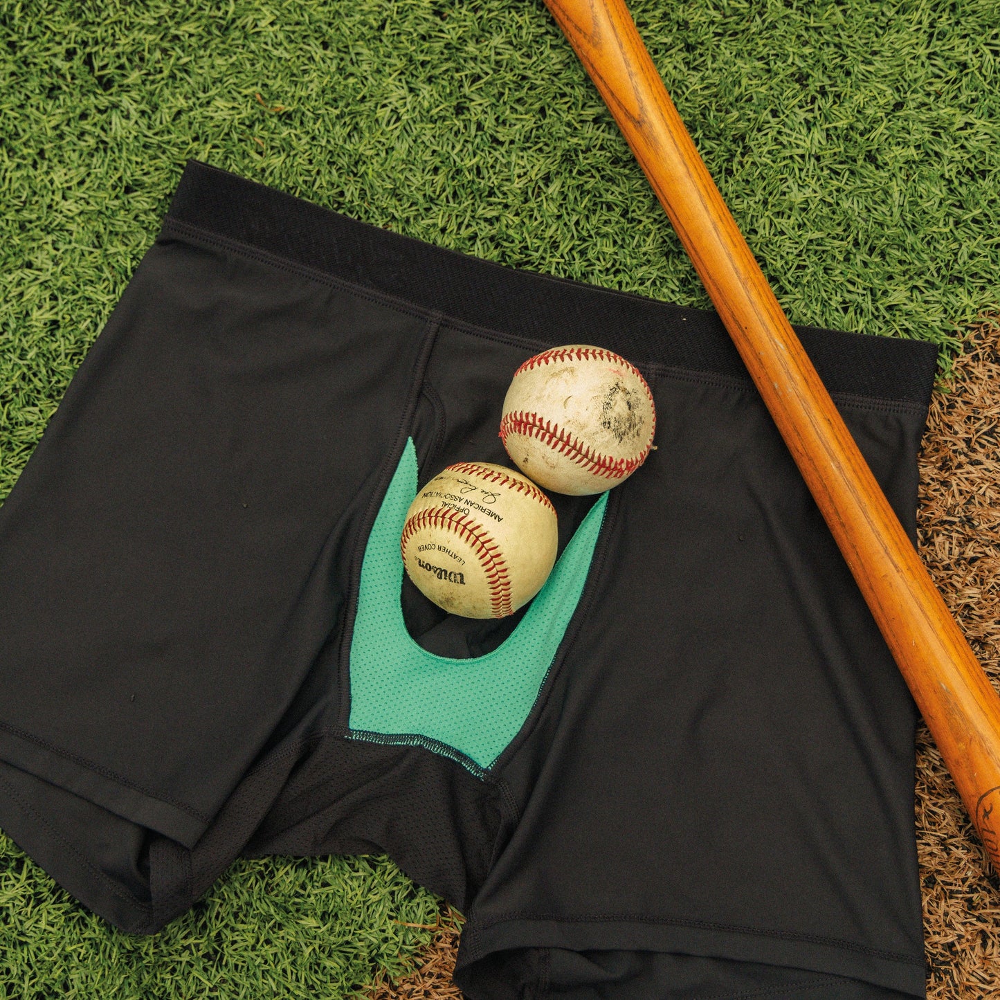 The Darkside | Black Camouflage paradICE™ Cooling Ball Hammock® Underwear