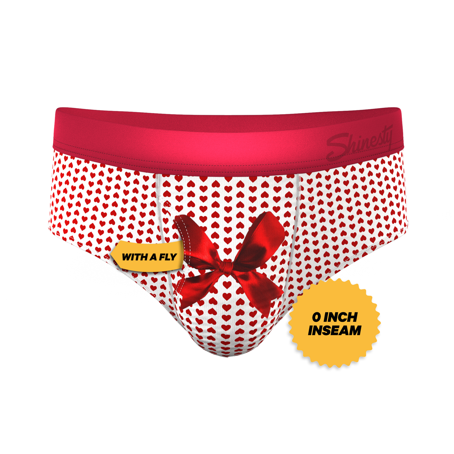 The Date Night | Valentine's Day Bow Ball Hammock® Pouch Underwear Briefs