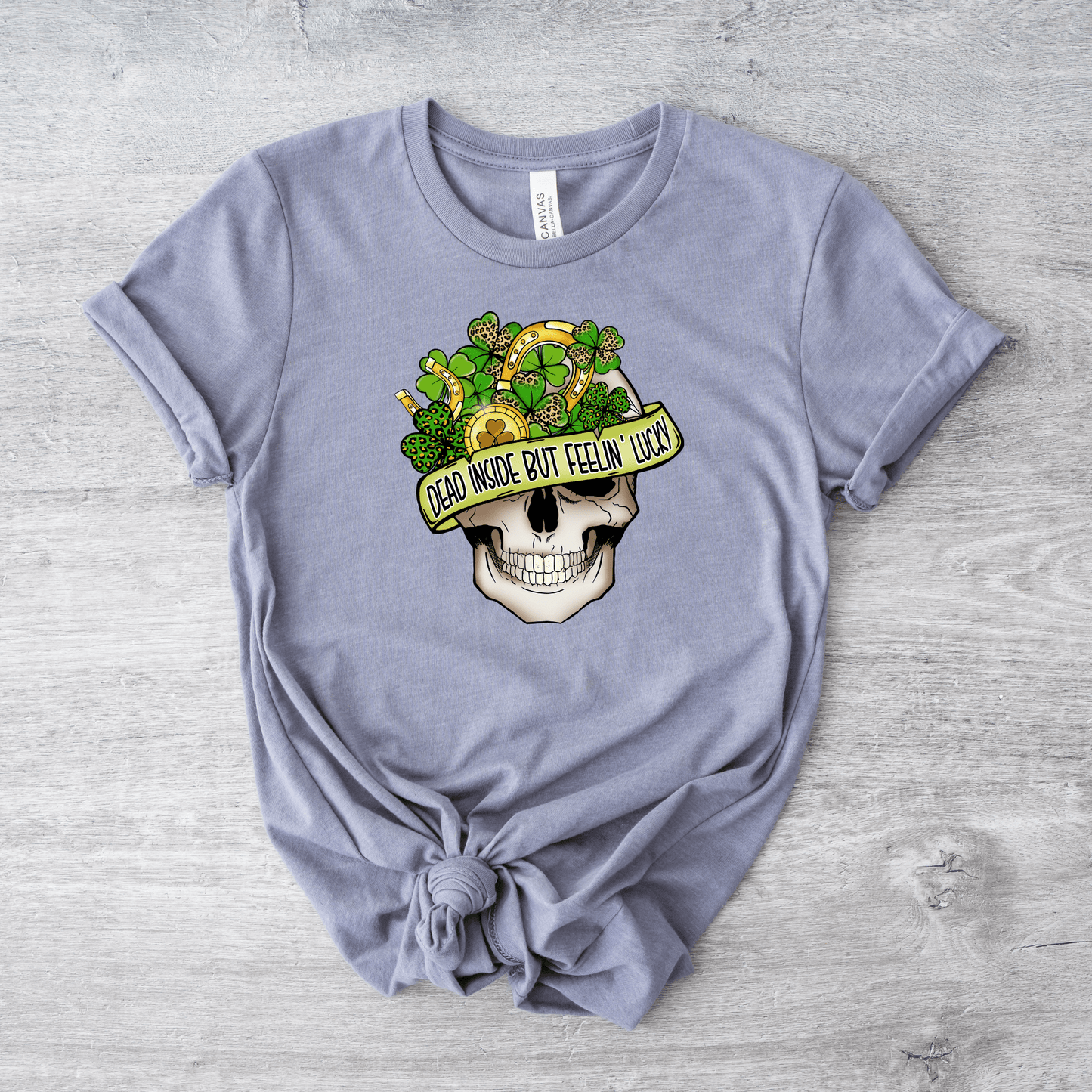 Dead Inside But Feelin' Lucky St. Patrick's Day T-Shirt