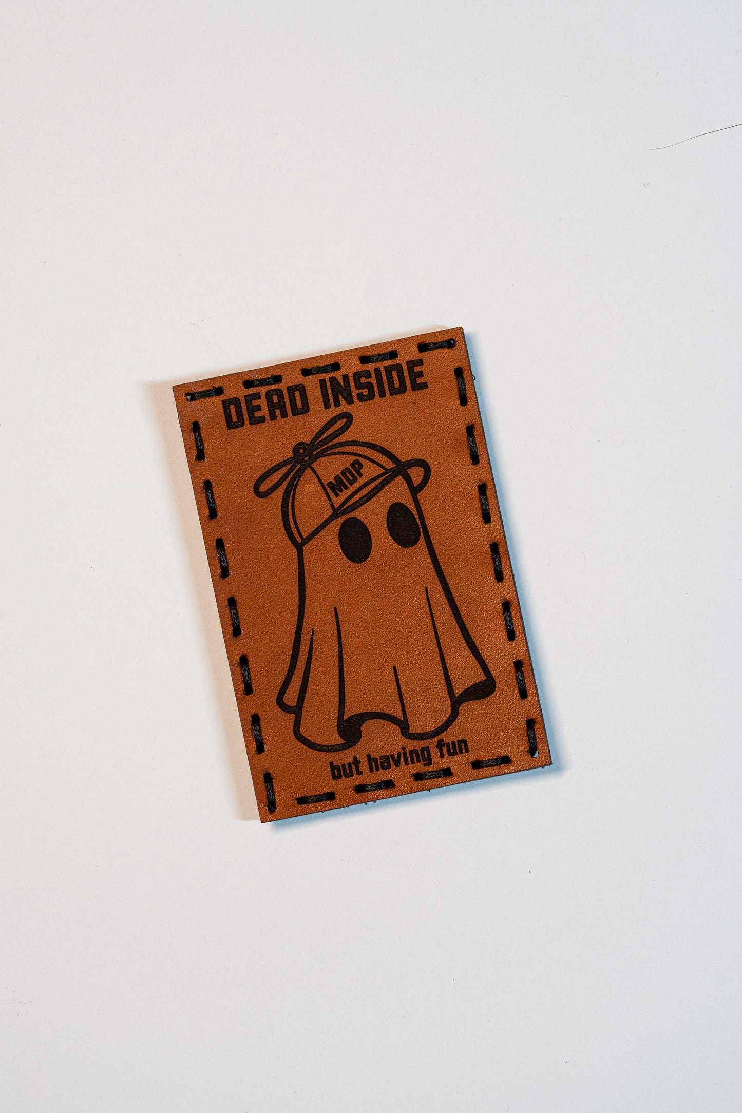 Dead Inside Leather Patch