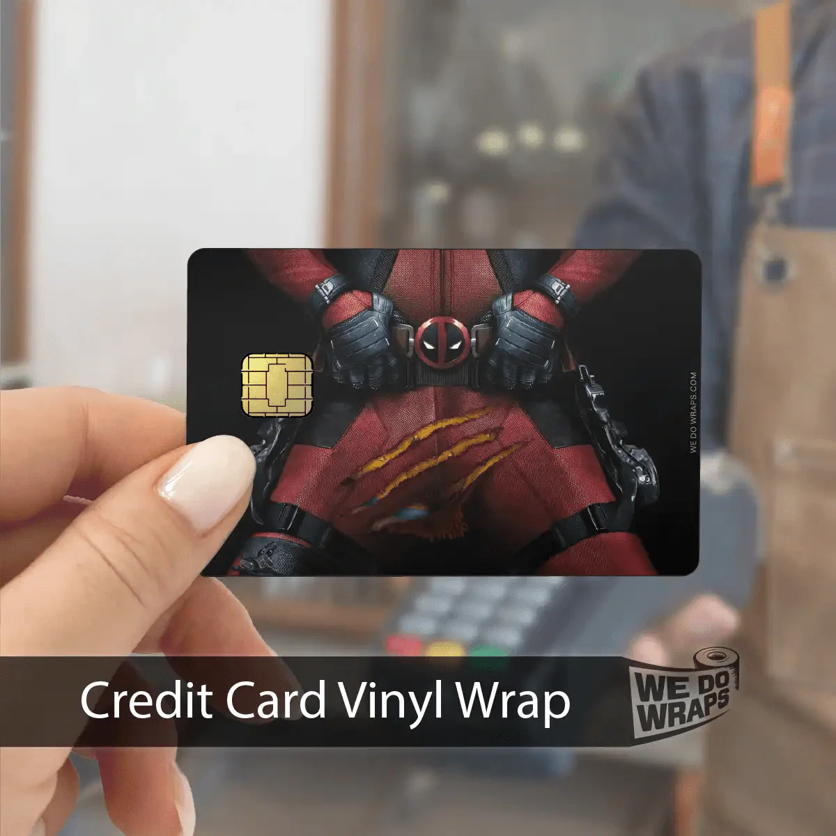 Deadpool Handle with Care | NFC Key Card Wrap