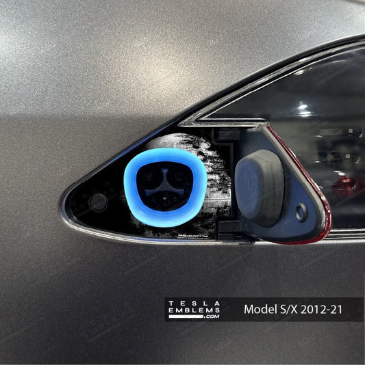 Death Star Tesla Charge Port Wrap | Model S