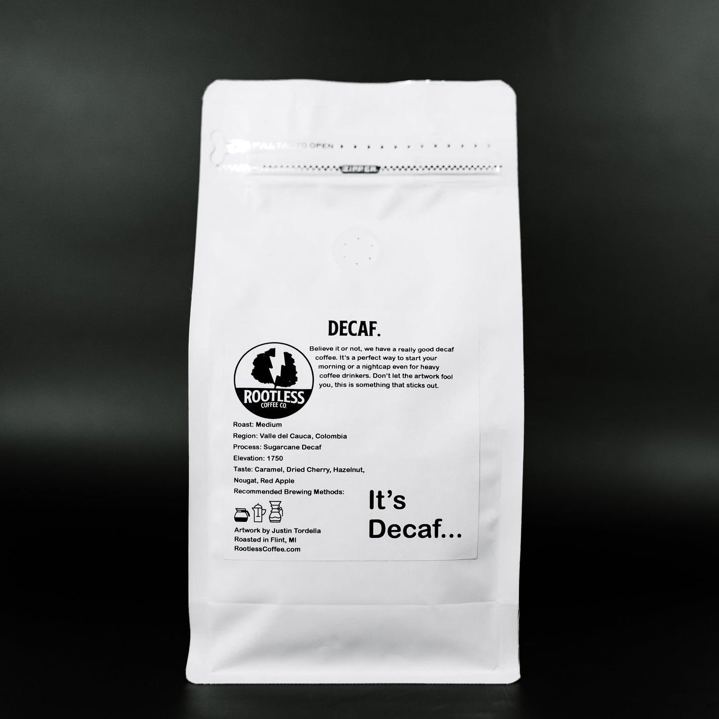 decaf.