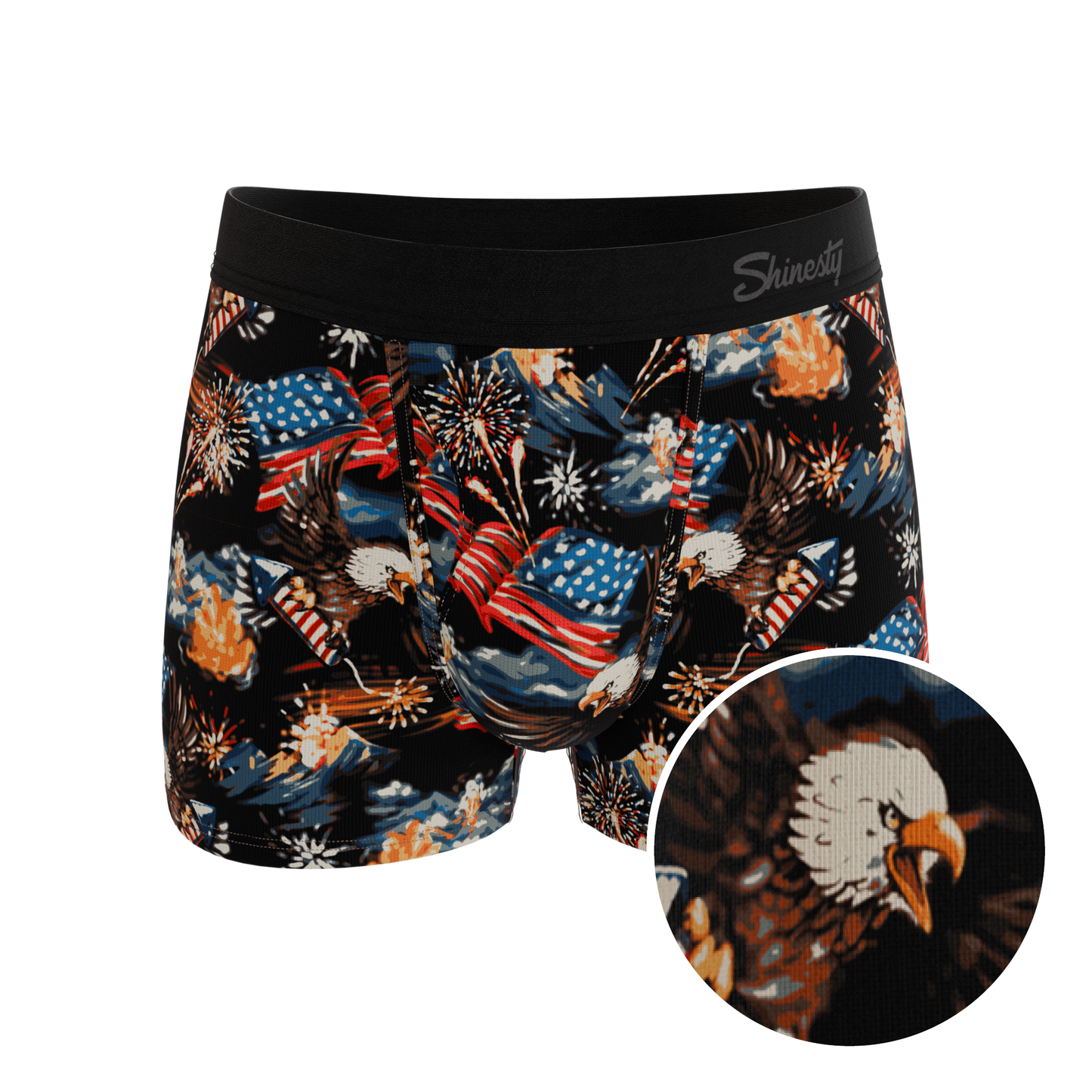 The Declaration | Americana Eagles Ball Hammock® Pouch Trunks Underwear