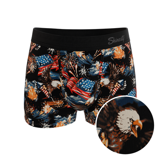 The Declaration | Americana Eagles Ball Hammock® Pouch Trunks Underwear