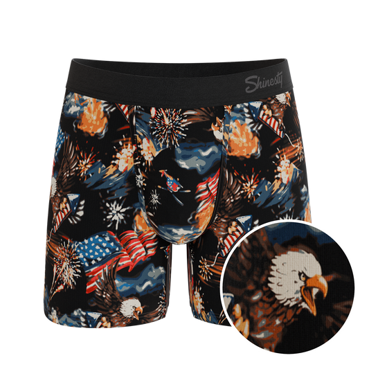 The Declaration | Americana Eagles Ball Hammock® Pouch Underwear