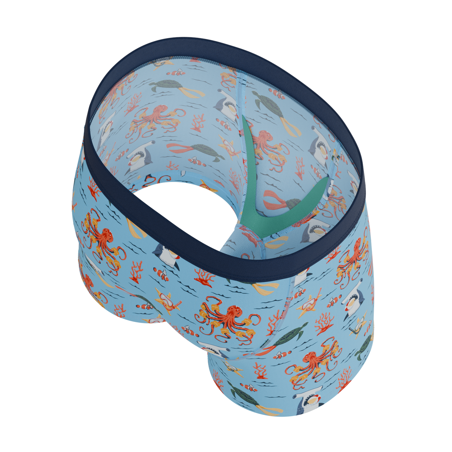 The Deep End | Sea Creatures Youth Boxer Briefs