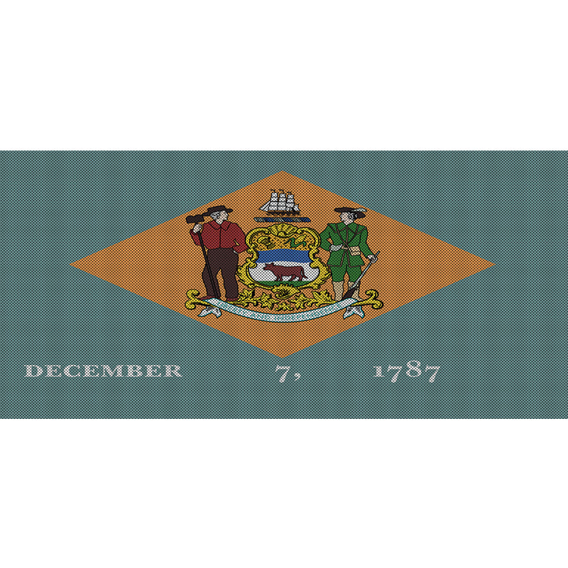 Delaware State Flag