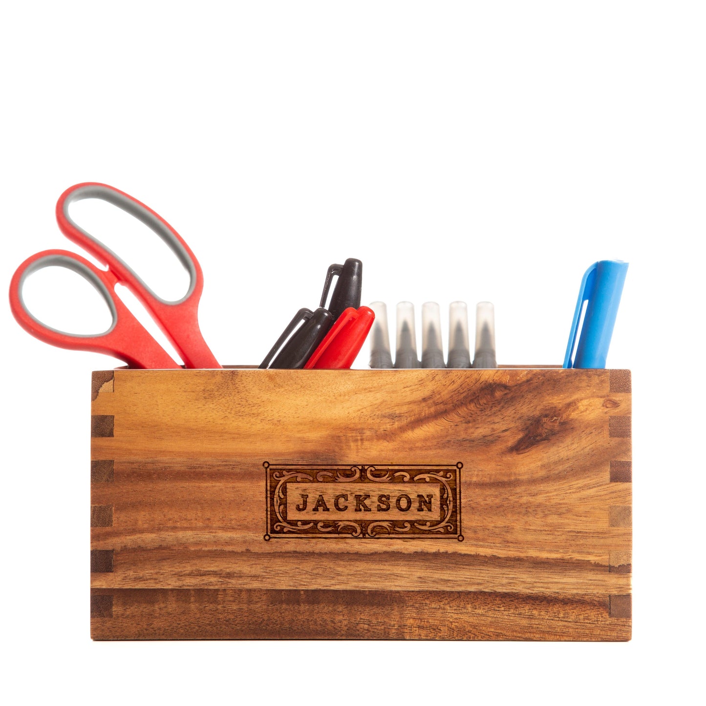 Acacia Desk Organizer: Classic