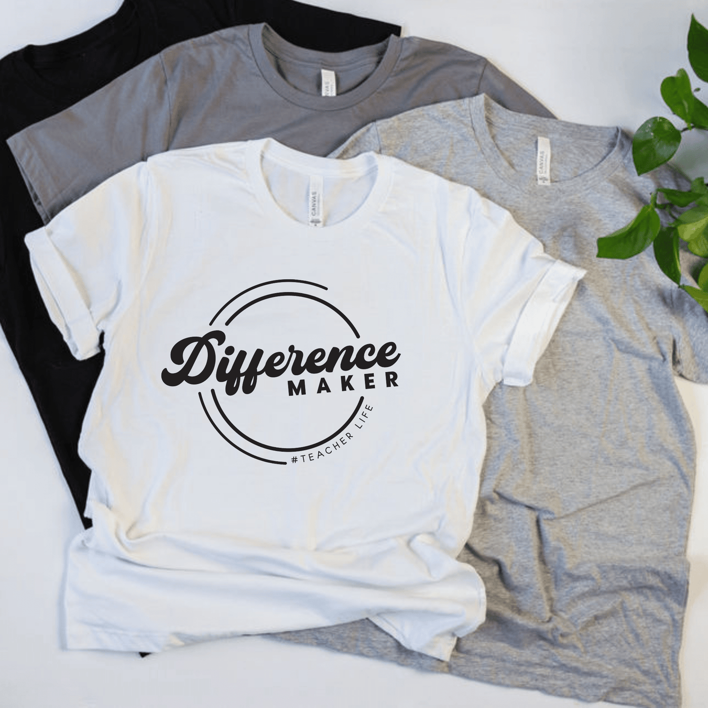 Difference Maker #TeacherLife T-Shirt