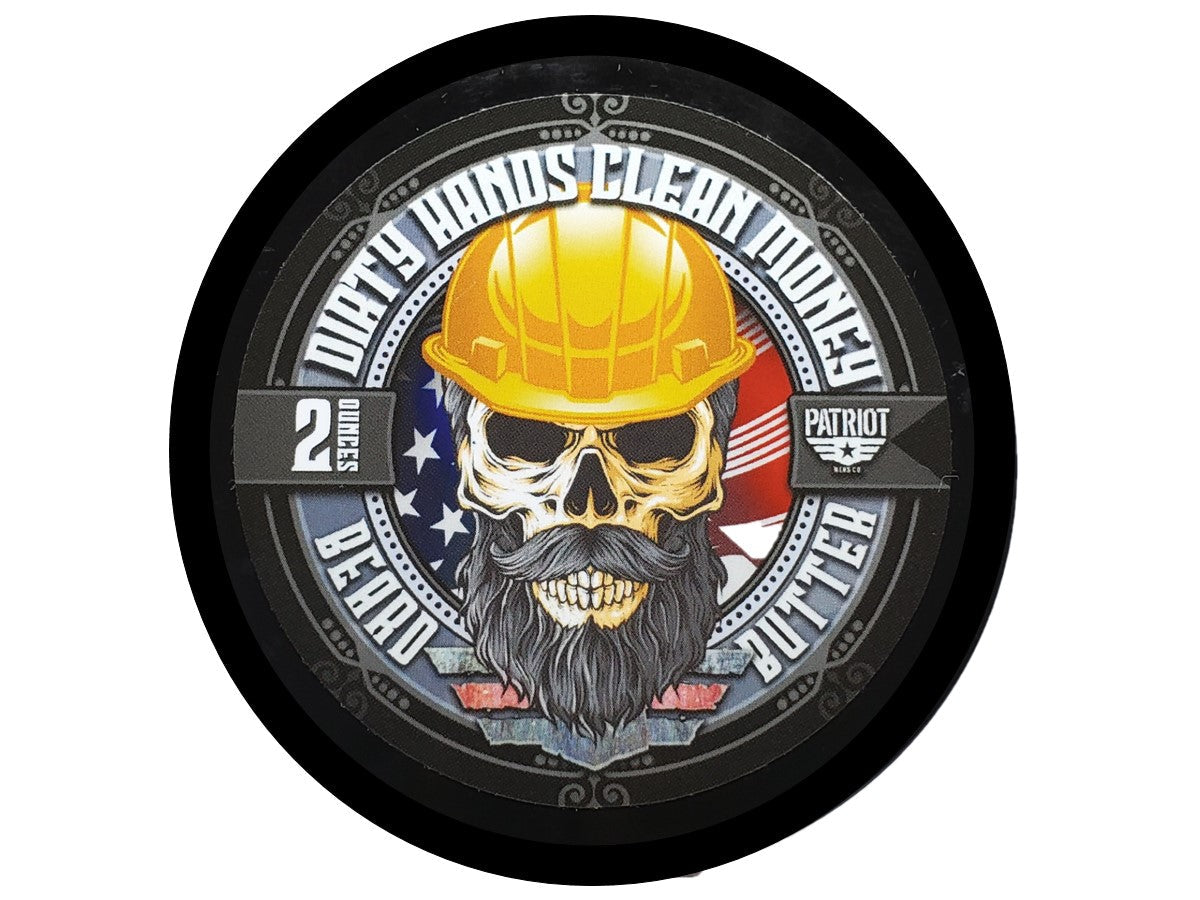 Dirty Hands Clean Money Beard Bundle Balm/Butter/Oil/Natural Soap