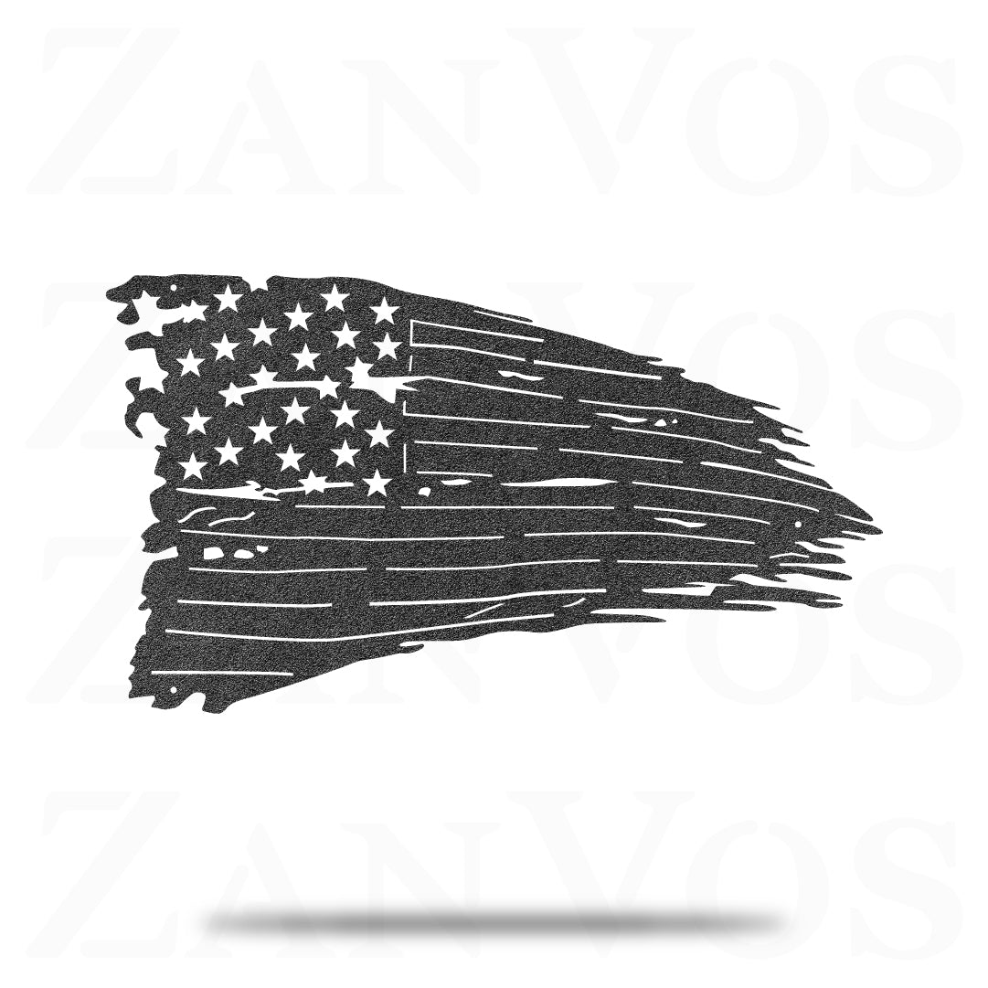 Distressed American Flag