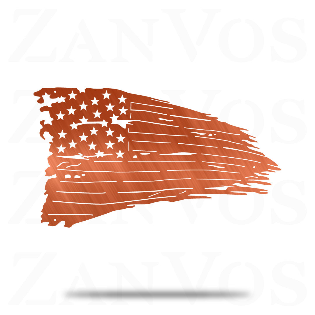 Distressed American Flag