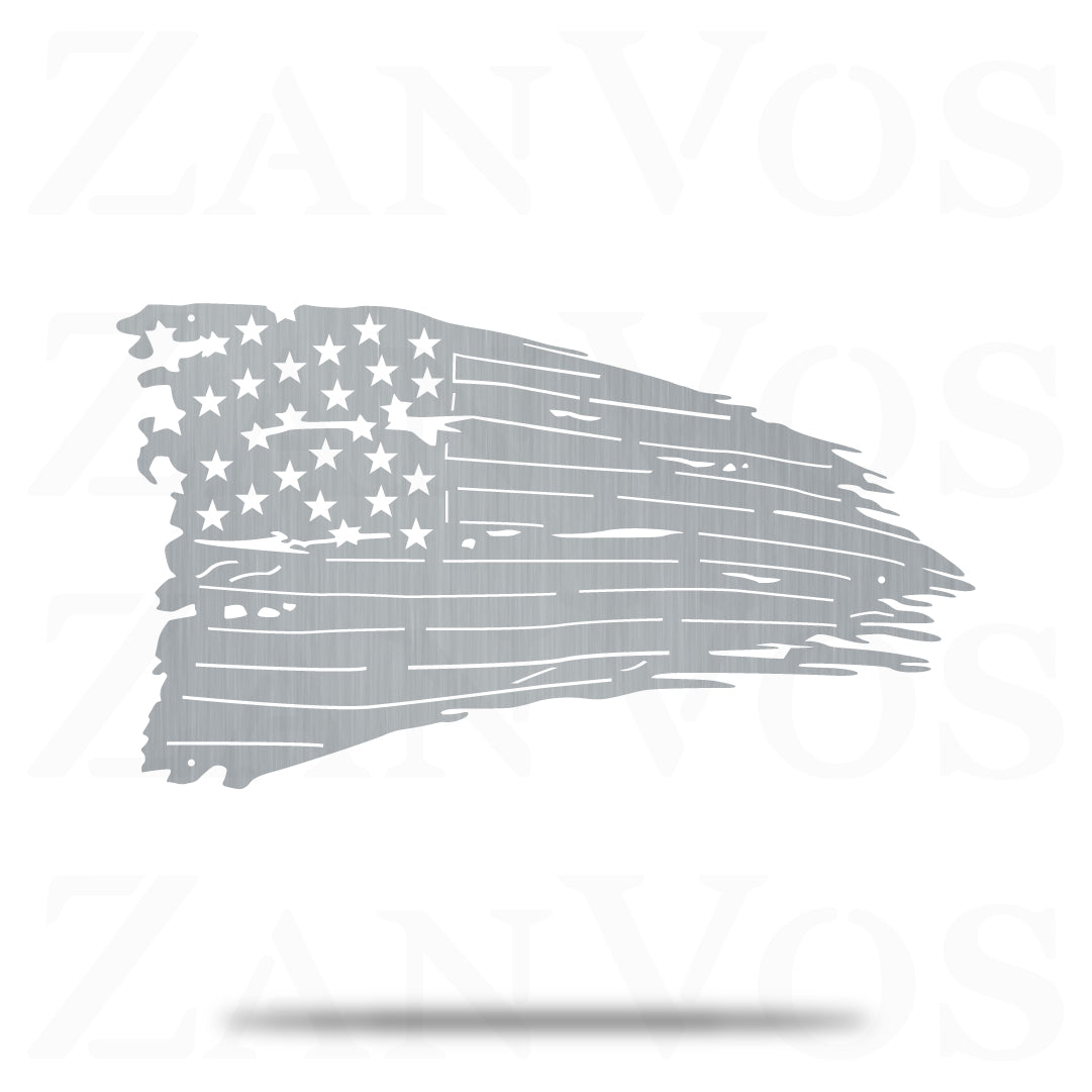 Distressed American Flag