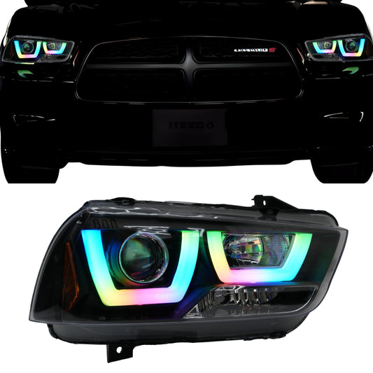 Dodge Charger Flow Series DRL Boards (for 2011-2014 Spec-D Headlights)