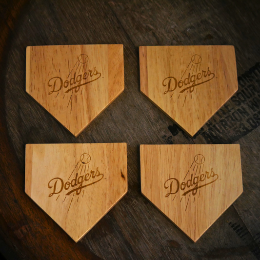 Los Angeles Dodgers Dugout Mug® | Wood Coaster