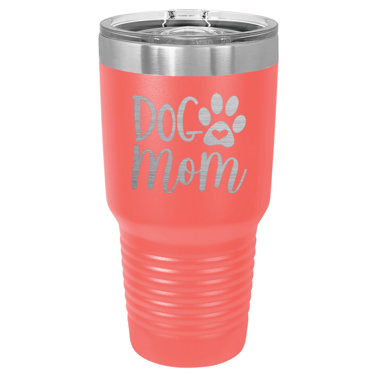 Dog Mom Paw Print | Engraved Polar Camel Tumbler