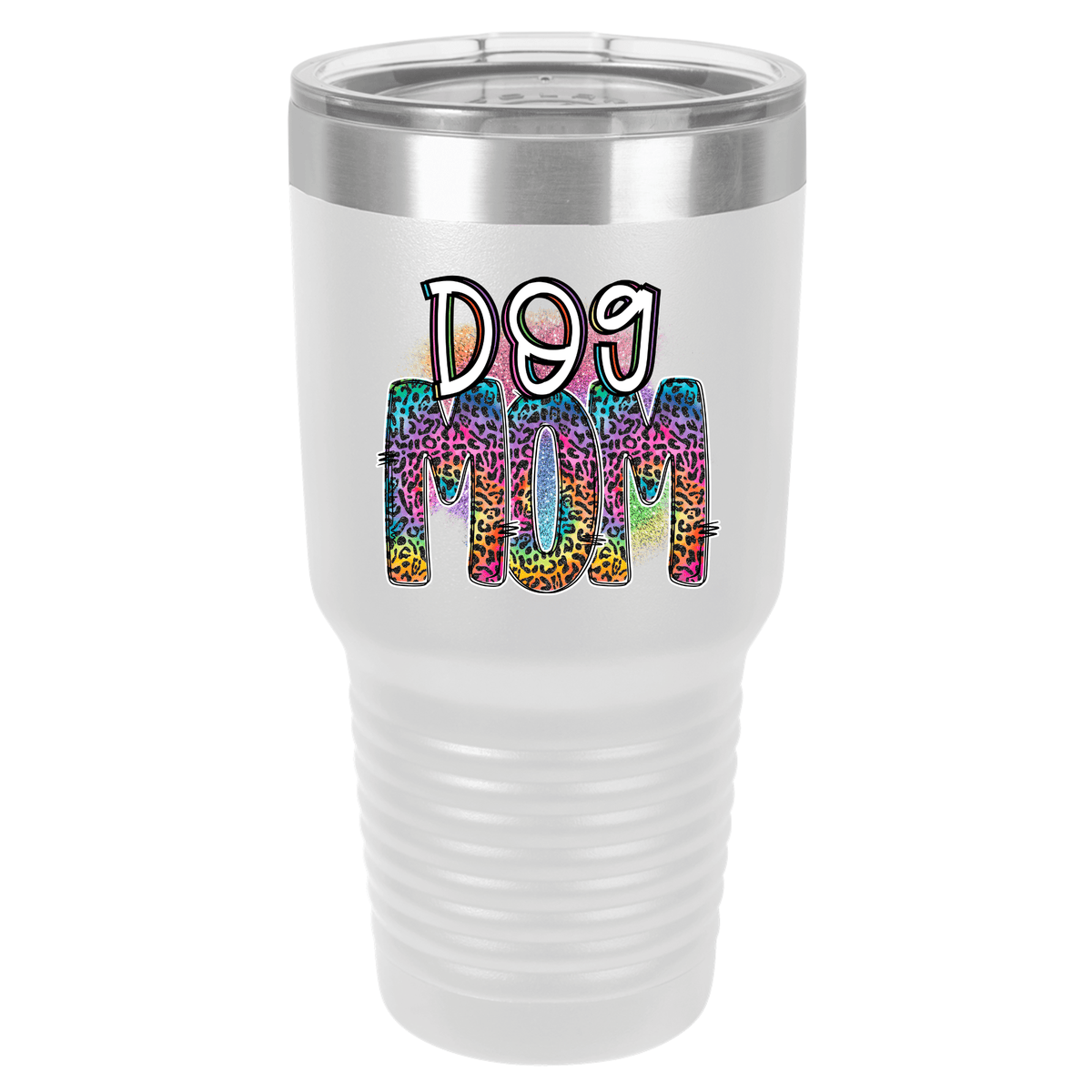 Dog Mom | Rainbow Leopard | Polar Camel Tumbler
