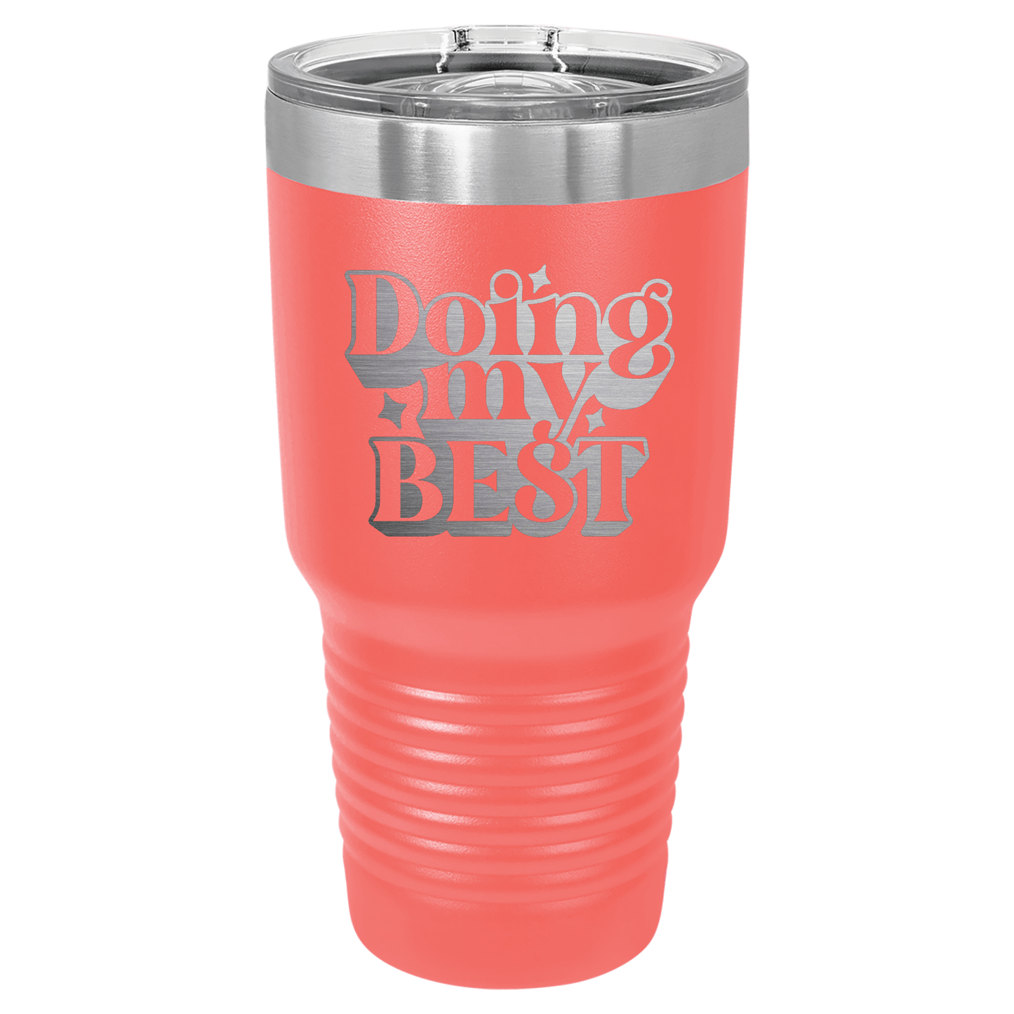 Doing My Best | Engraved Polar Camel Tumbler