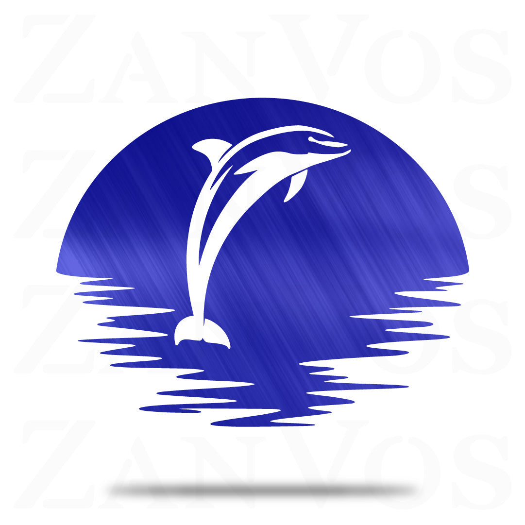 Dolphin Jumping Wall Art