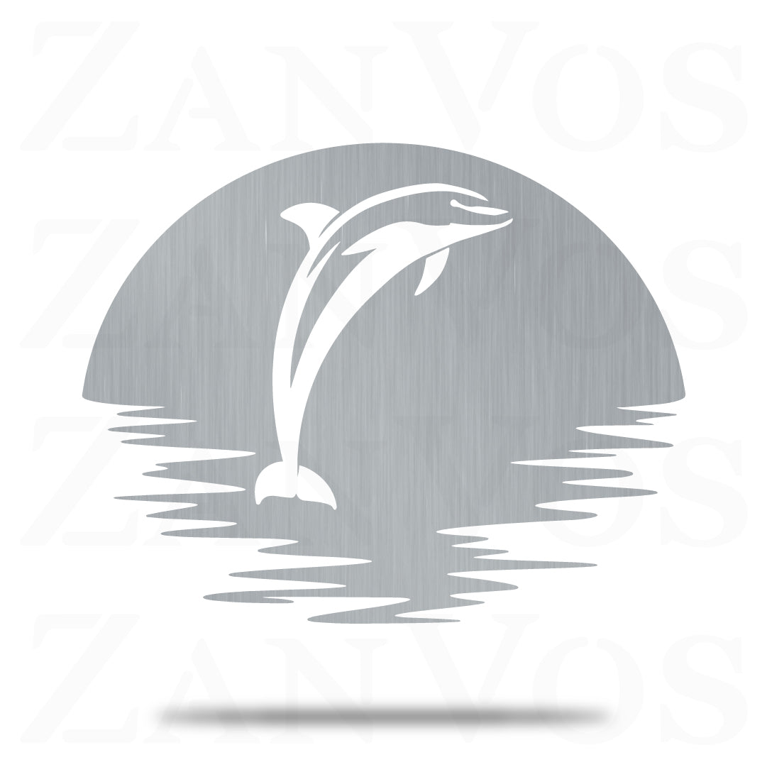 Dolphin Jumping Wall Art