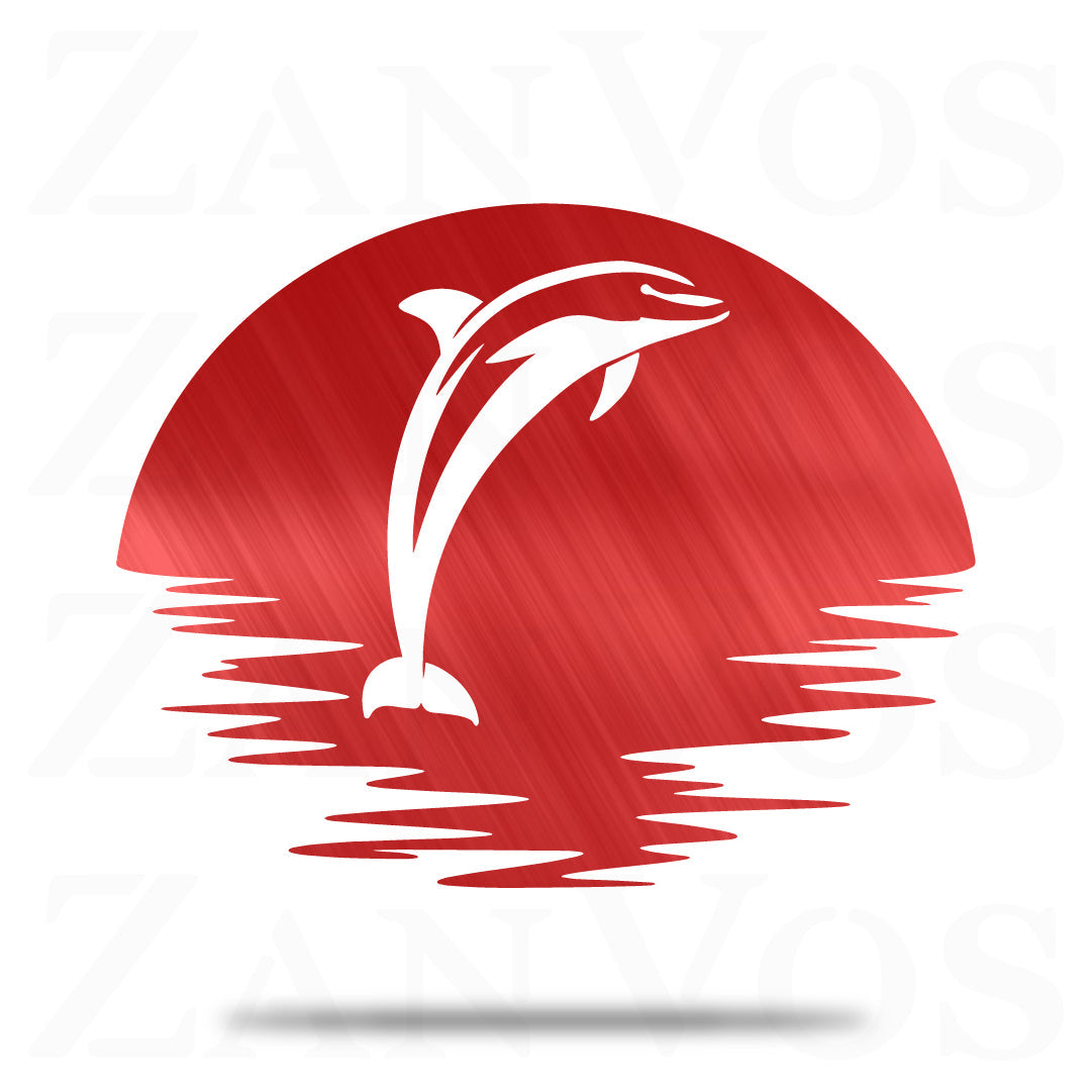 Dolphin Jumping Wall Art