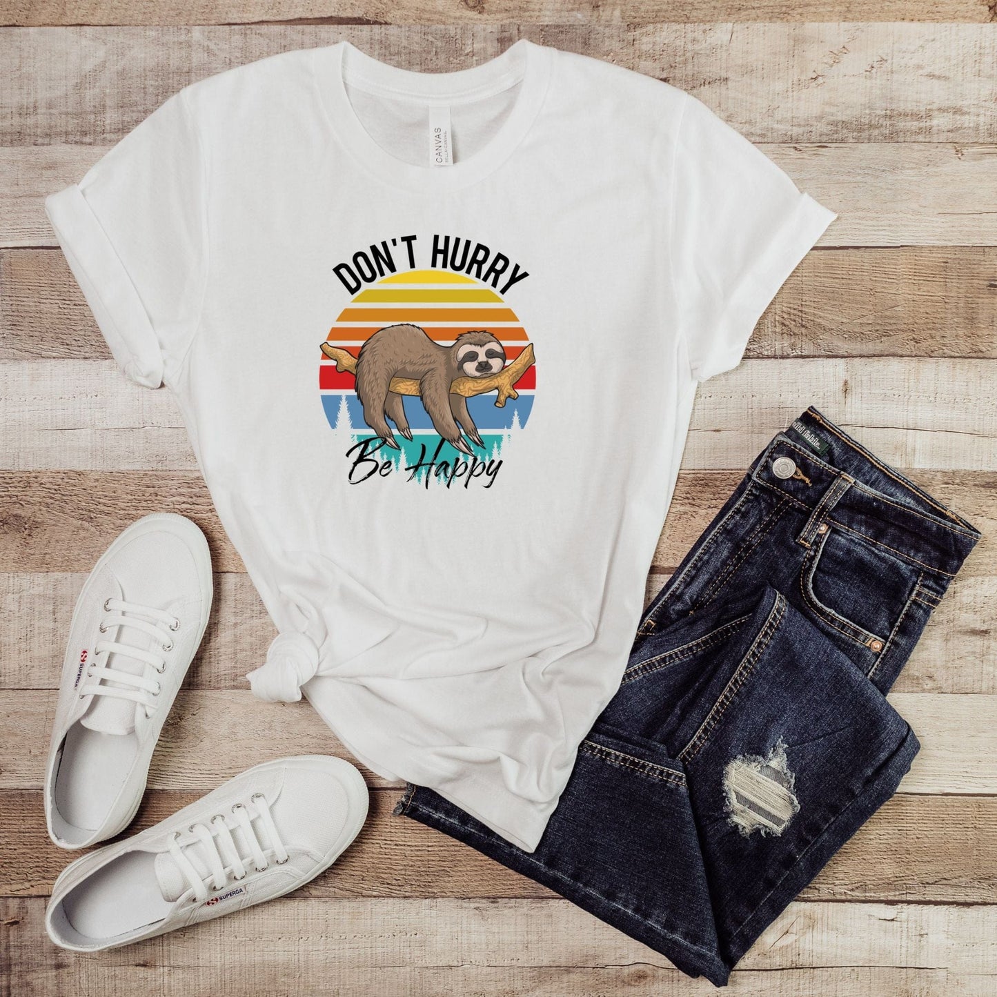 Don't Hurry Be Happy T-Shirt