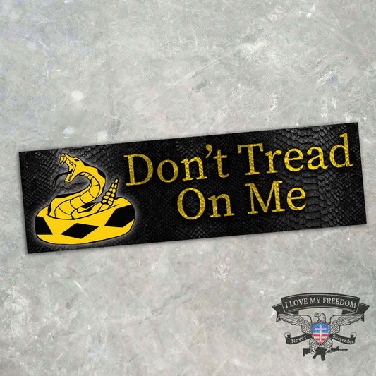 Don't Tread On Me Bumper Sticker