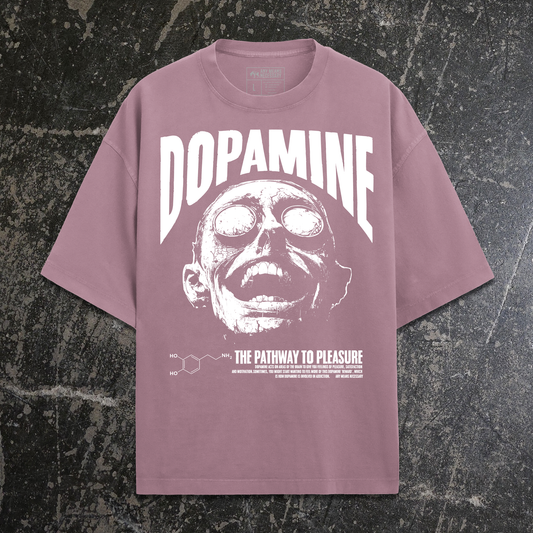 Dopamine T-Shirt Washed Plum