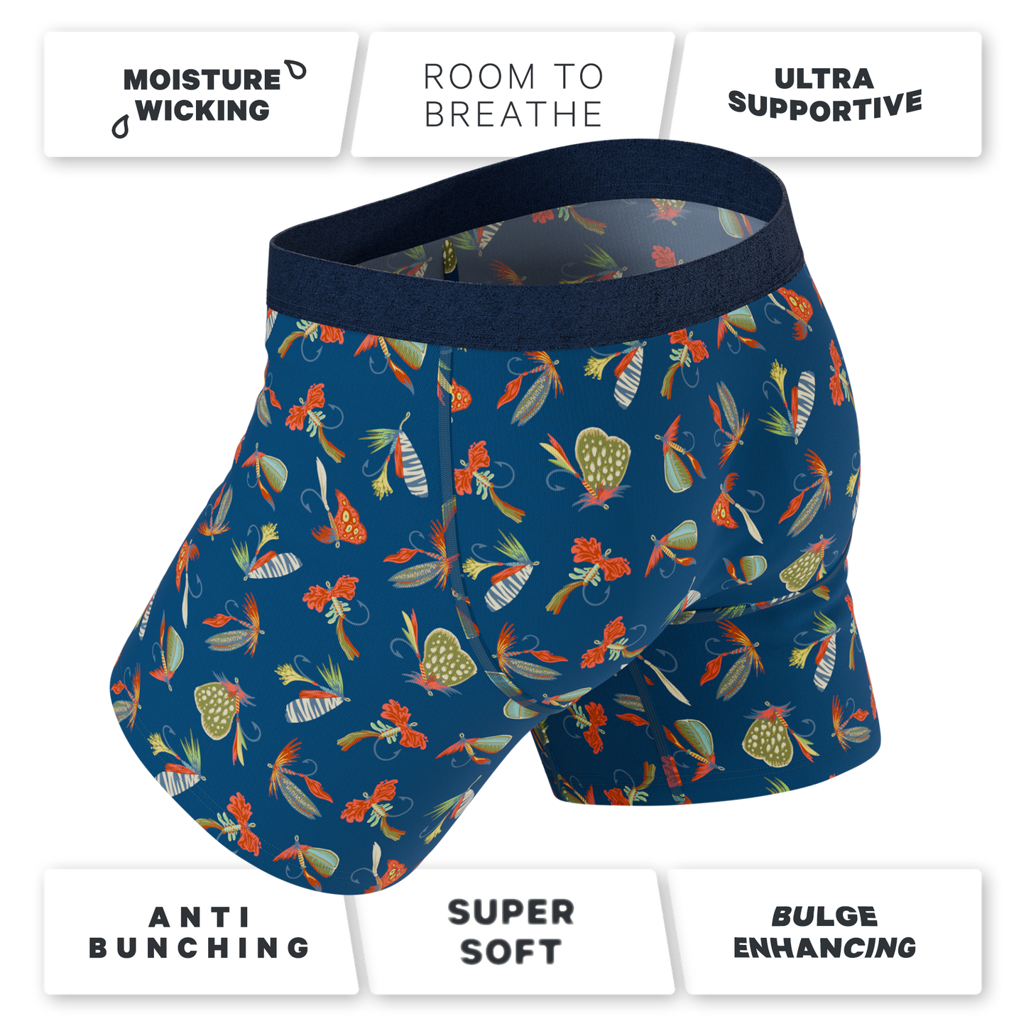 The Dry Fly | Fly Fishing Ball Hammock® Pouch Underwear