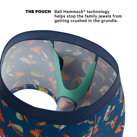 The Dry Fly | Fly Fishing Ball Hammock® Pouch Trunks Underwear